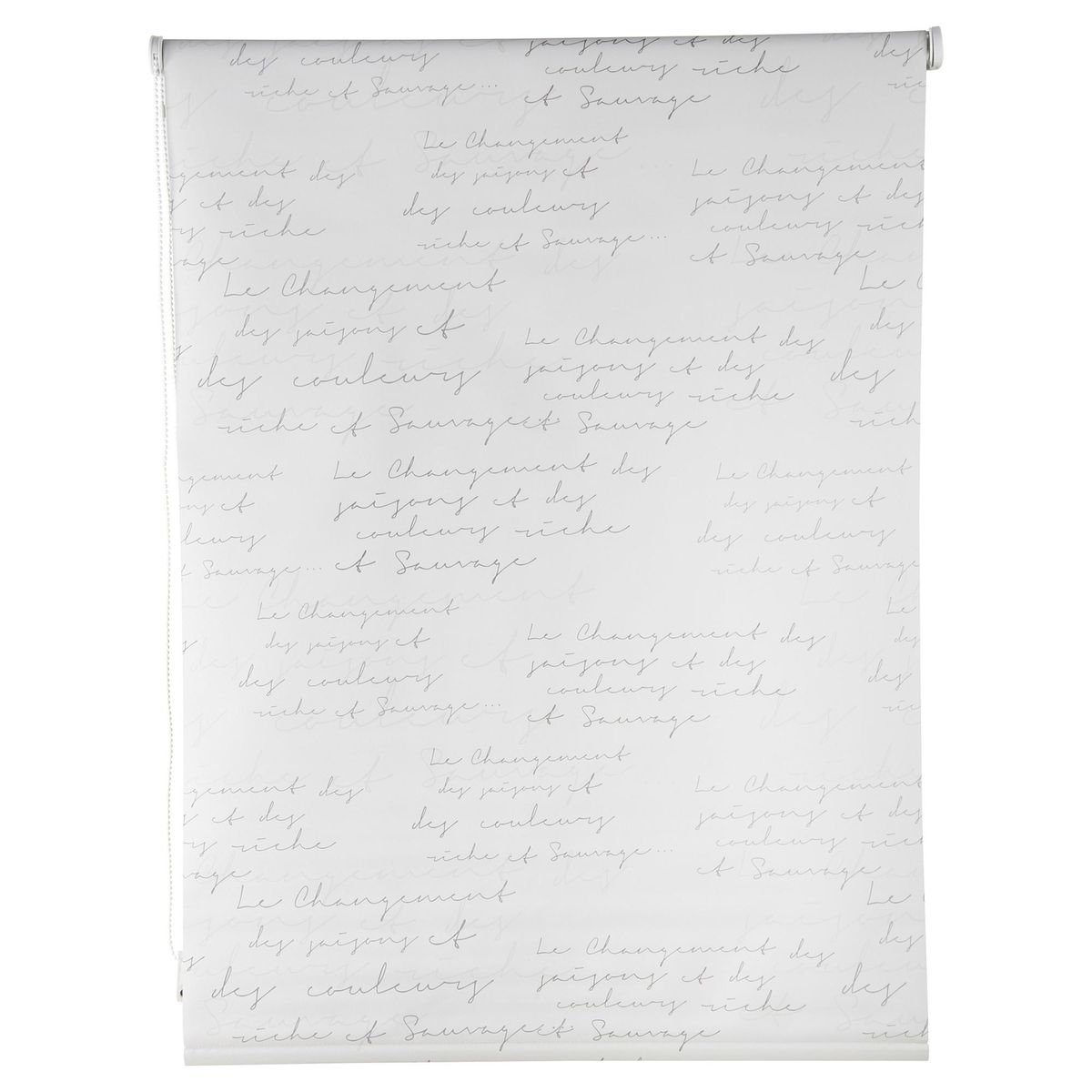 JUST HOME COLLECTION - Cortina Black-Out Letras Blanco