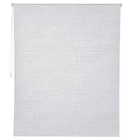 Cortina Roller Black Out Poliéster Blanco