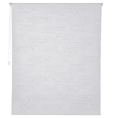 JUST HOME COLLECTION - Cortina Black-Out Letras Blanco