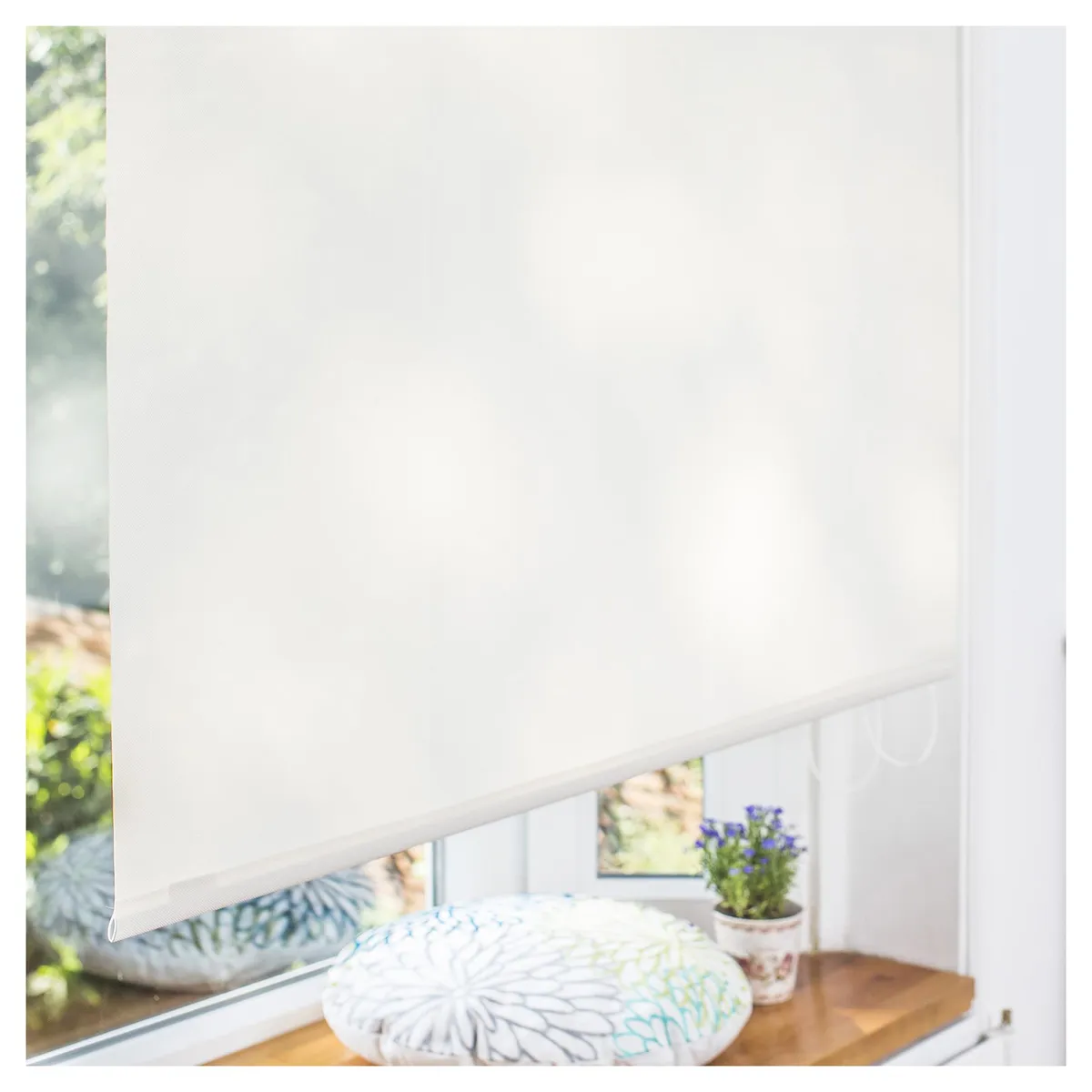 JUST HOME COLLECTION - Cortina Roller Sunscreen 5% Apertura