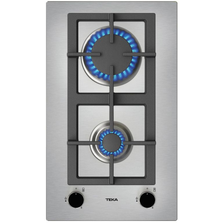 TEKA Encimera Gas Licuado 2 Platos Inox EFX-30.1 2G AI AL CI
