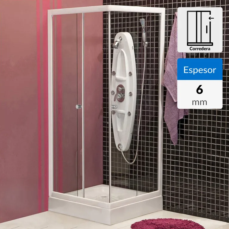 Shower 80x80x200centímetros