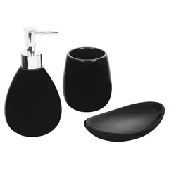 CASA BONITA - Kit de accesorios para baño 3 piezas