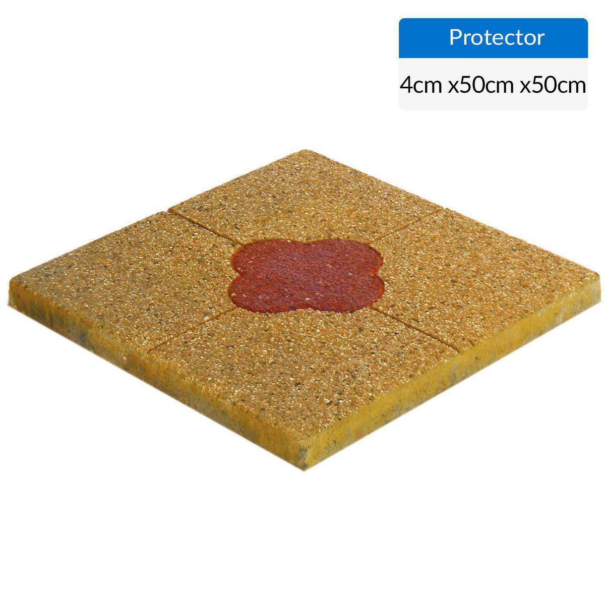 SAN CARLOS - Pallet 50 un Pastelón Trébol 50x50 cm