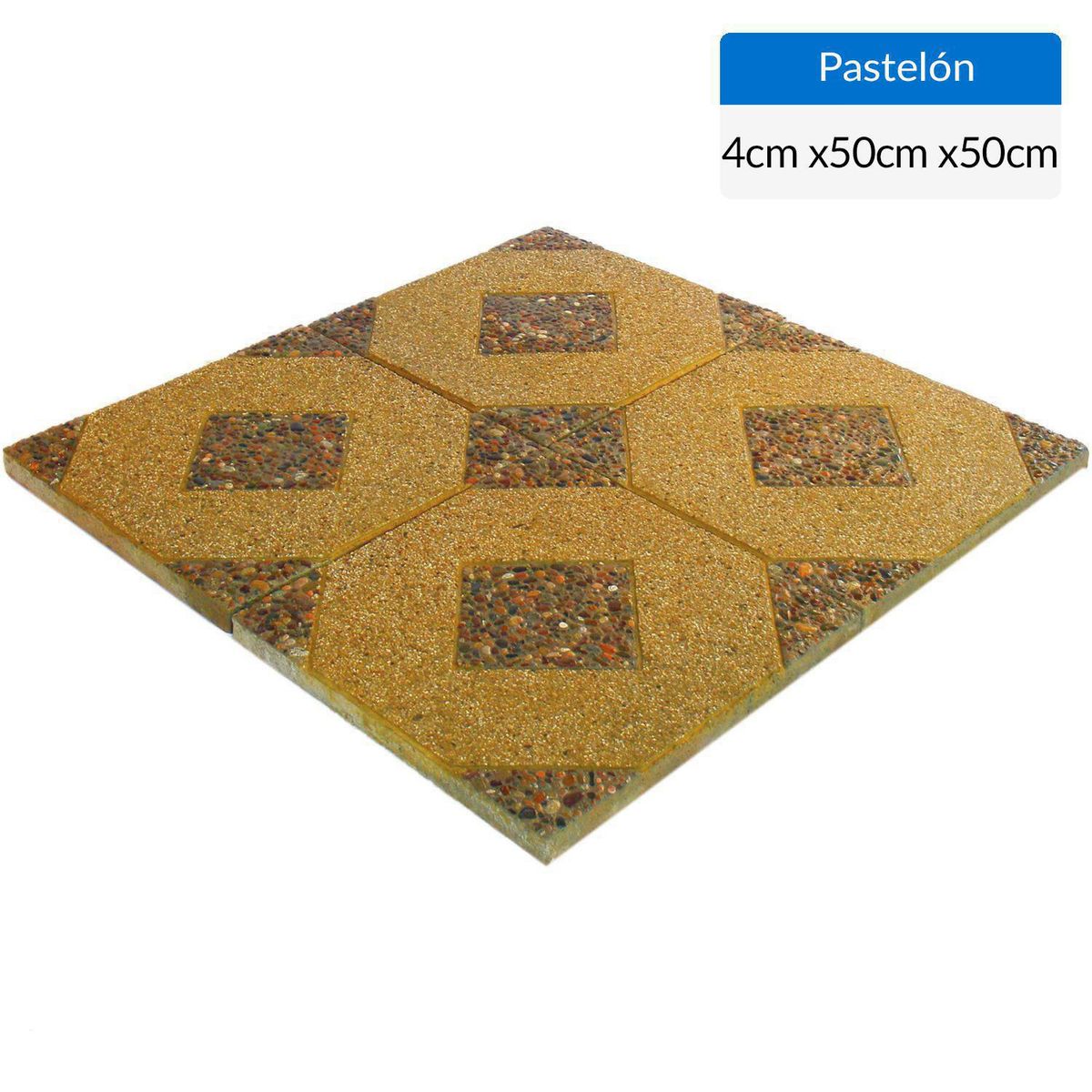 SAN CARLOS - Pallet 50 un Pastelón Rombo 50x50 cm