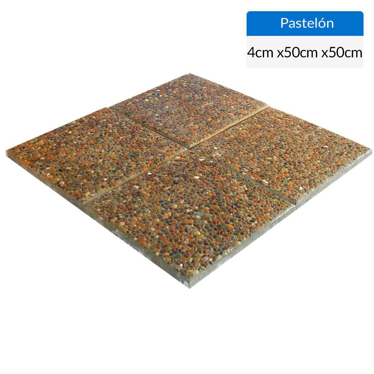 SAN CARLOS - Pallet 50 un Pastelón Piedra Serena 50x50 cm