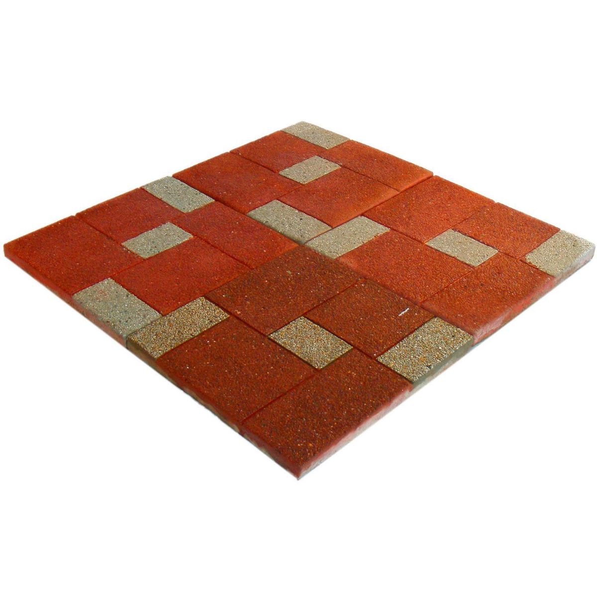 SAN CARLOS - Pallet 50 un Pastelón Parquet rojo 50x50 cm