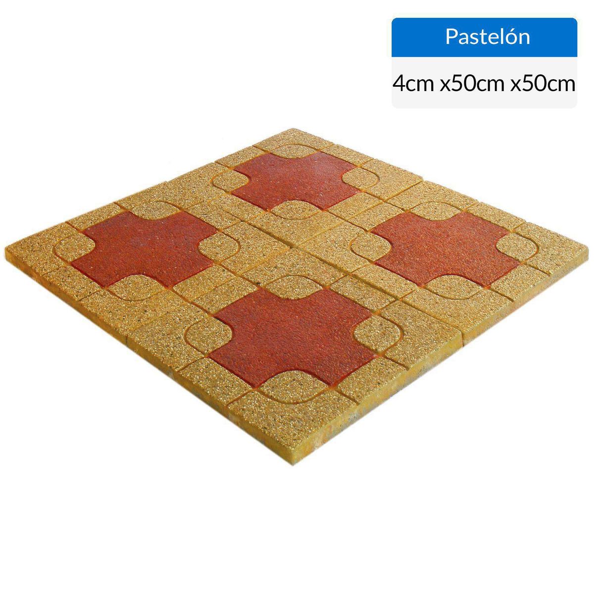 SAN CARLOS - Pallet 50 un Pastelón Cruz de Malta 50x50 cm