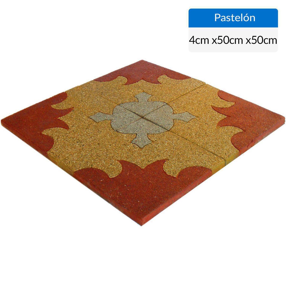 SAN CARLOS - Pallet 50 un Pastelón Corona Real 50x50 cm