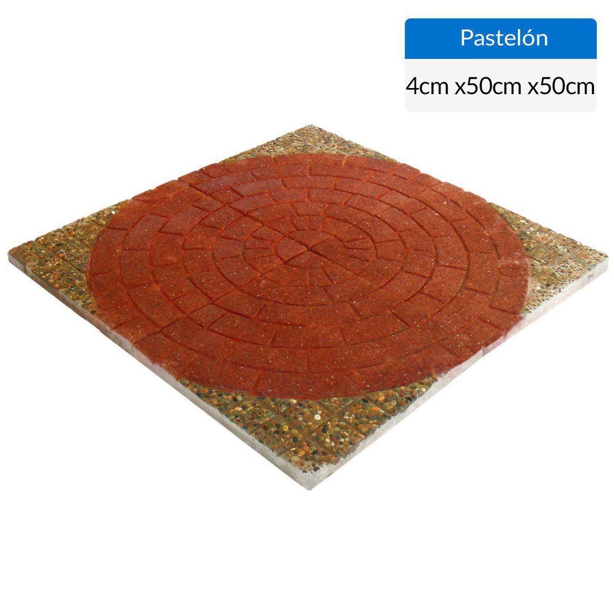 SAN CARLOS - Pallet 50 un Pastelón Colonial 50x50 cm