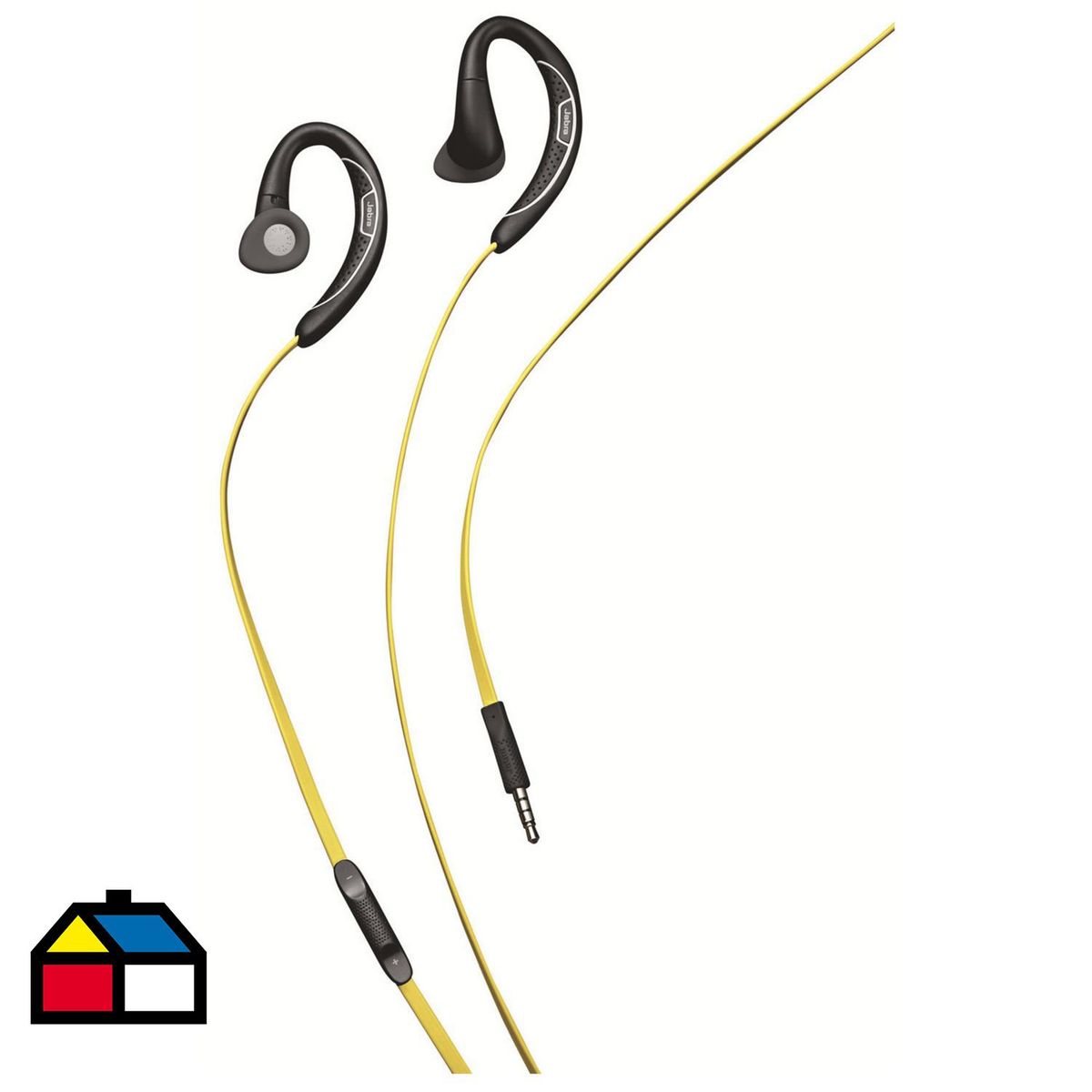 JABRA - Audífonos manos libres auxiliar amarillo