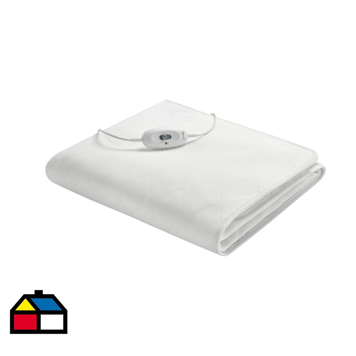 SCALDASONNO - Calientacamas Eléctrica Poliéster 1 plaza 55 W Blanco