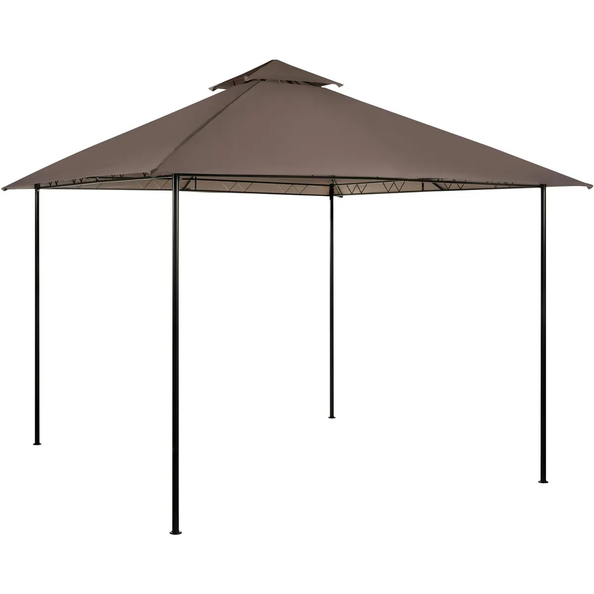 JUST HOME COLLECTION - Toldo Pérgola Taupe Poliéster 295x295x270 cm