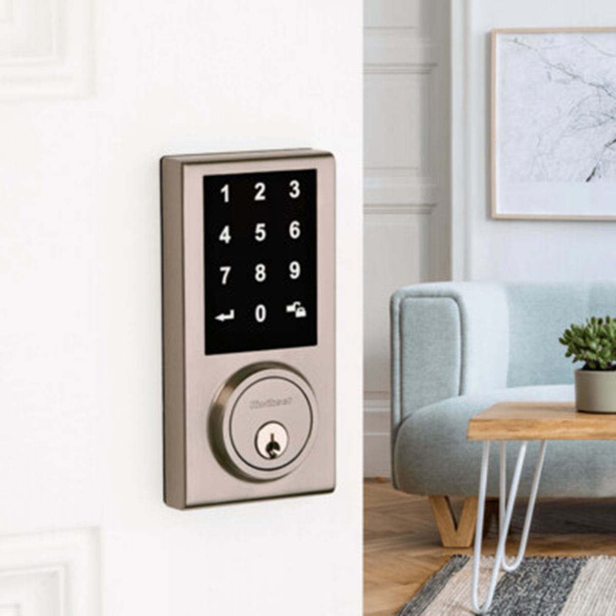 KWIKSET - Cerrojo Touch Electronica Niquel