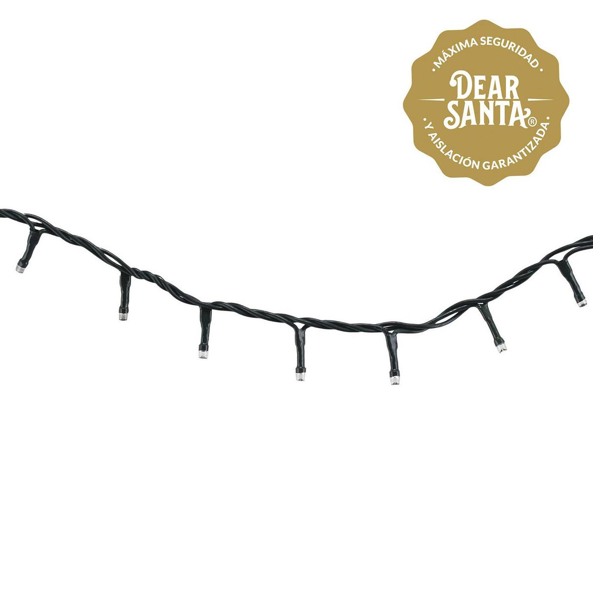 Juego 100 luces led blanco, marca DEAR SANTA - Foto Principal