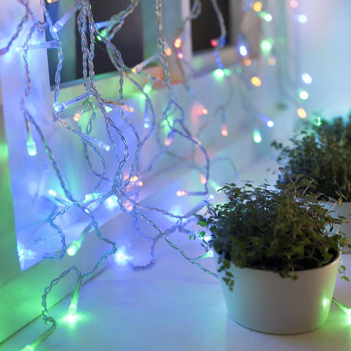 DEAR SANTA - Juego 100 luces led minirice colores