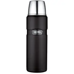 THERMOS - Termo para Agua 470 ml Acero Inoxidable Negro/ Plateado