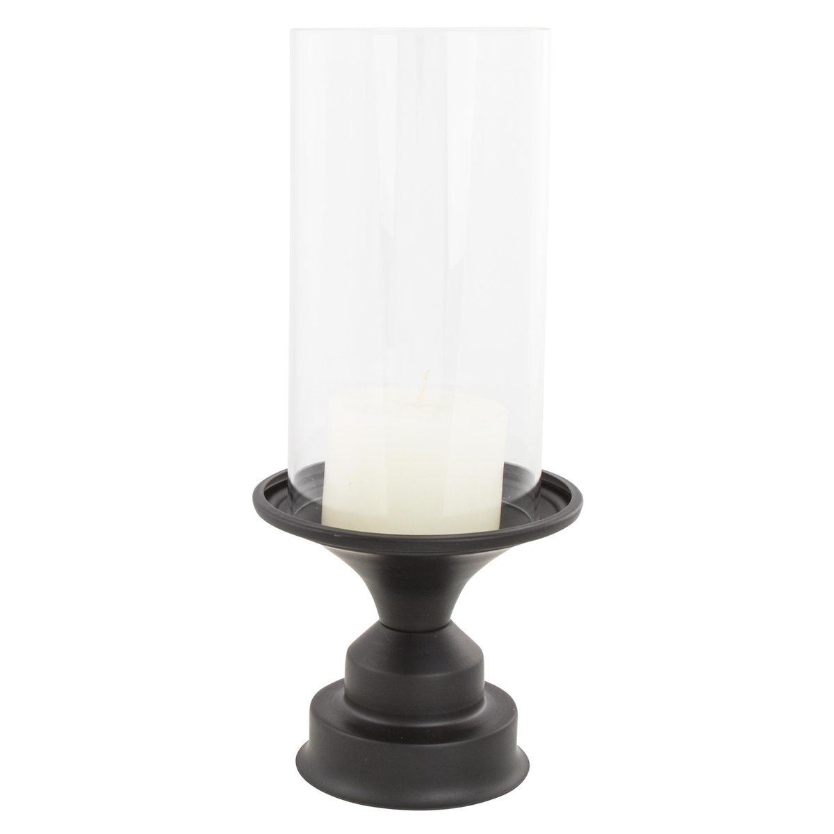 JUST HOME COLLECTION - Portavela 27x11,5 cm negro