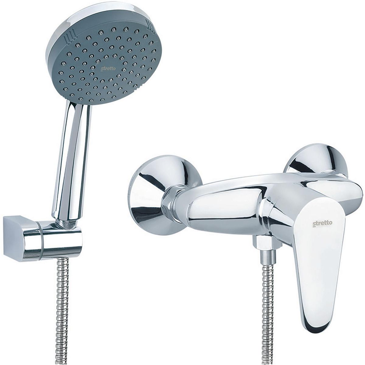 STRETTO - Monomando Ducha Dessin Cromado