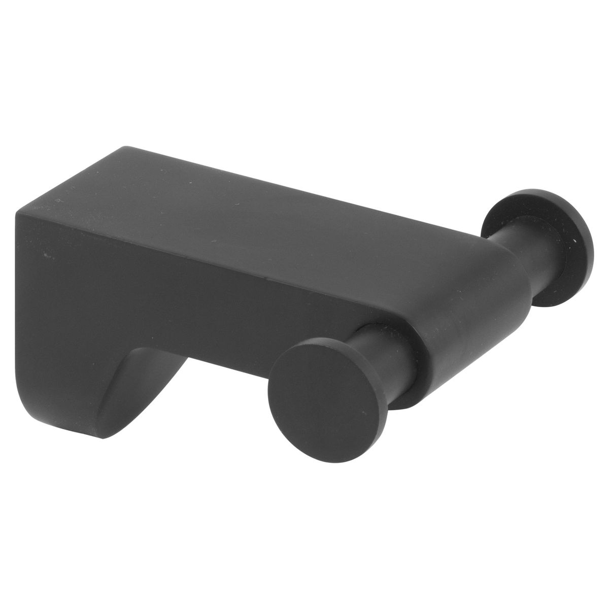 STRETTO - Gancho doble para toallas negro