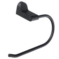 Argolla para toalla negro