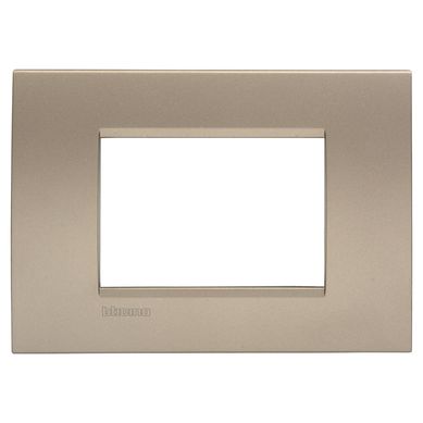 Placa rectangular 3 mdulos Square