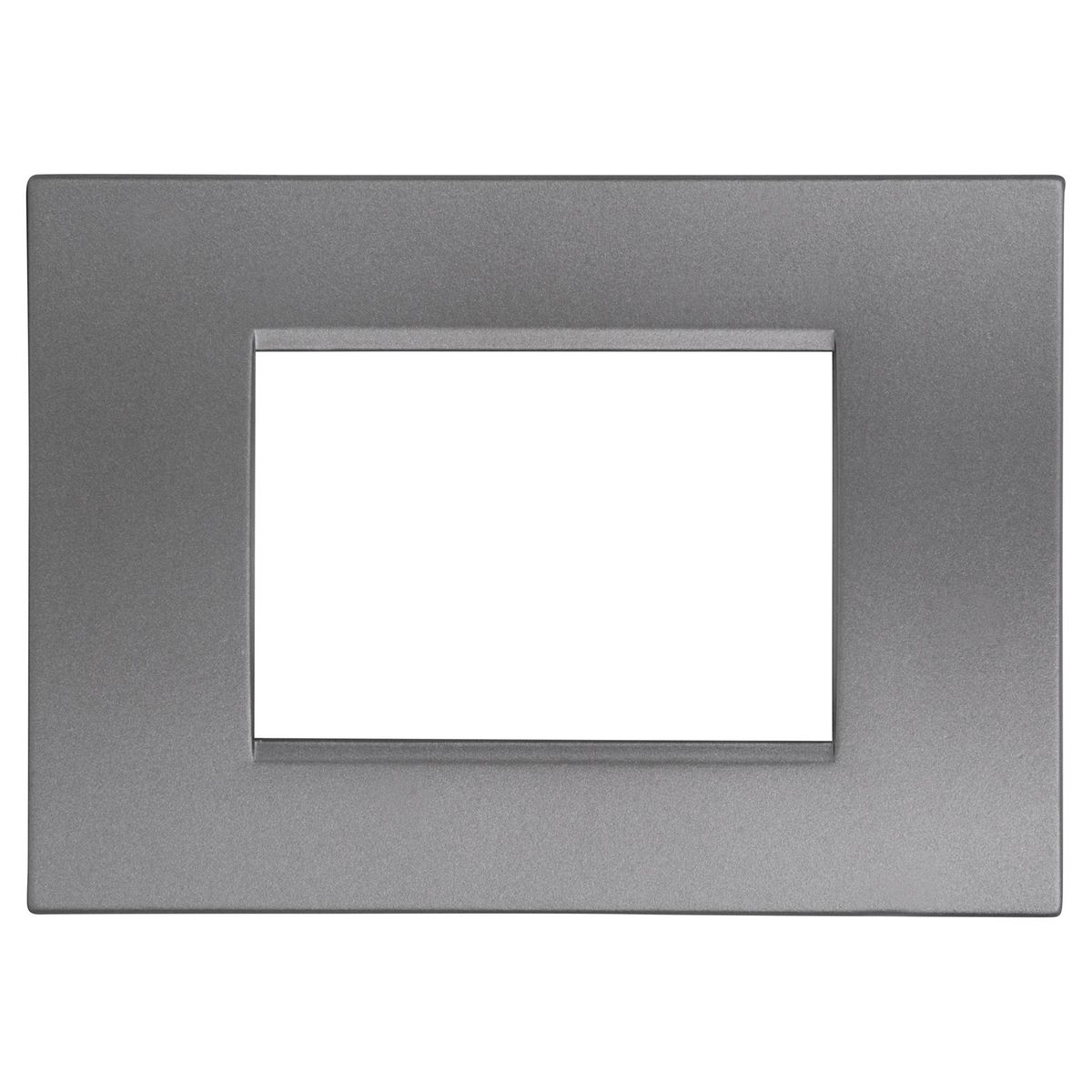 BTICINO - Placa rectangular 3 módulos Avenue