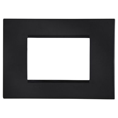 Placa rectangular 3 mdulos Antracita