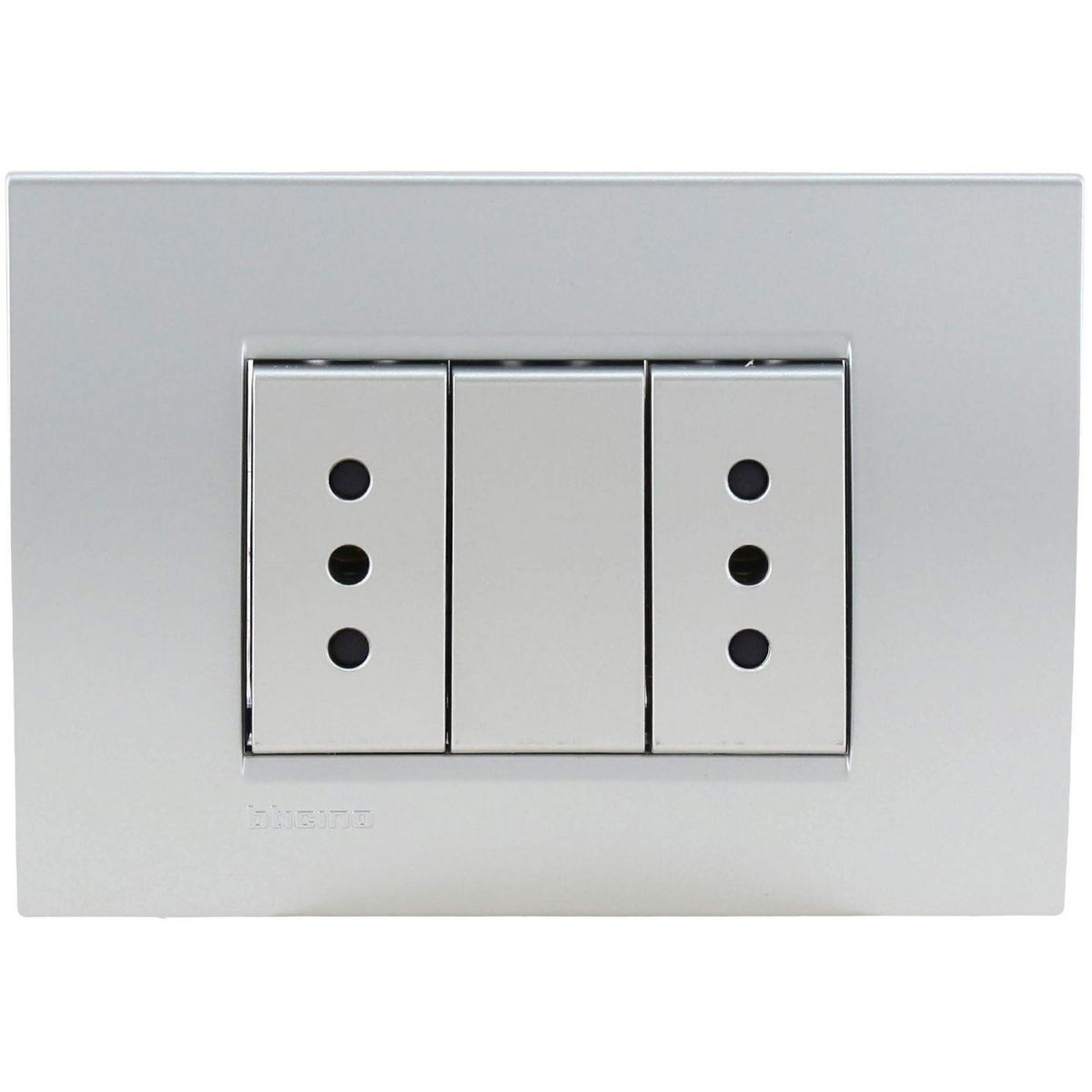 BTICINO - Tomacorriente doble 10A Tech