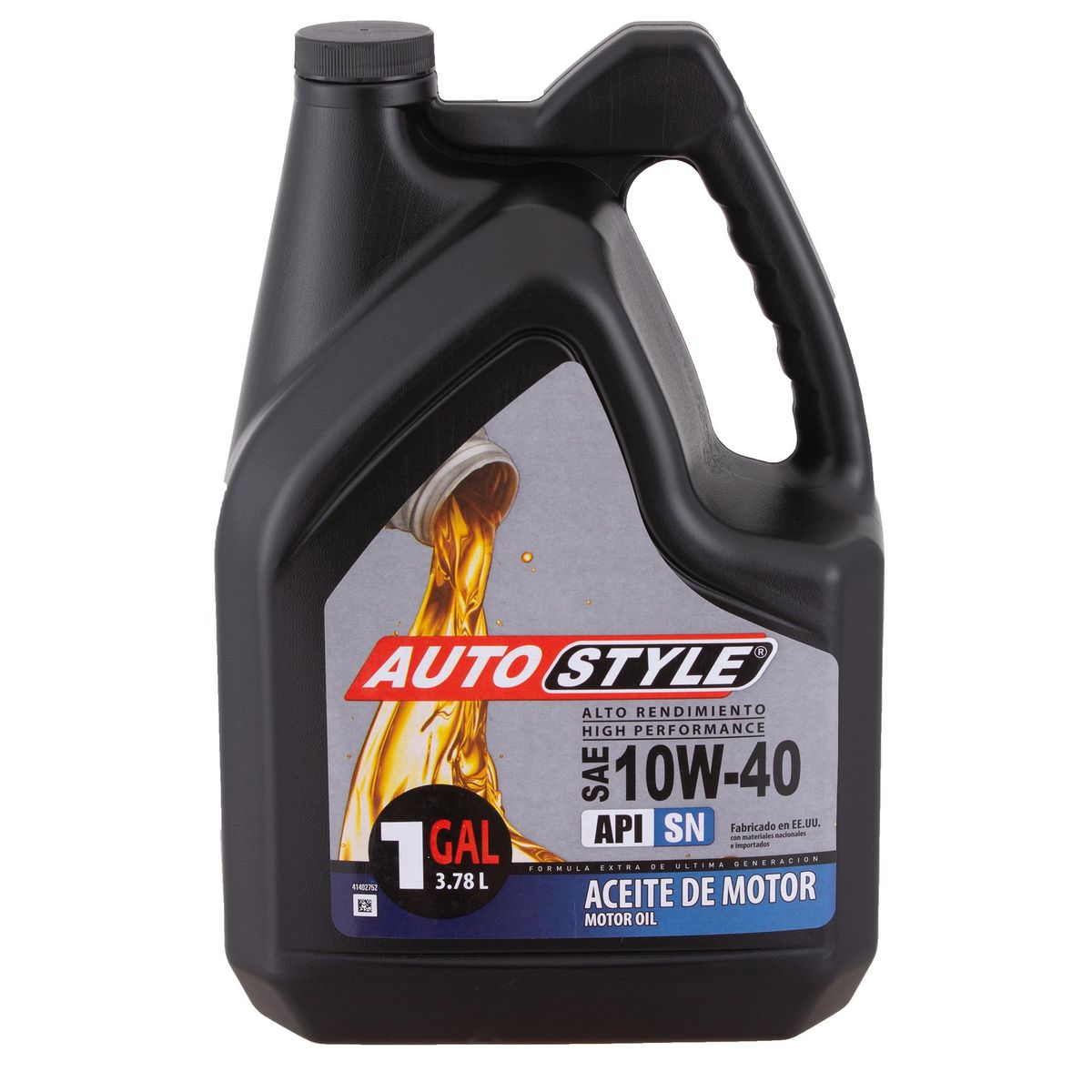 AUTOSTYLE - Lubricante 3,78 litros bidón