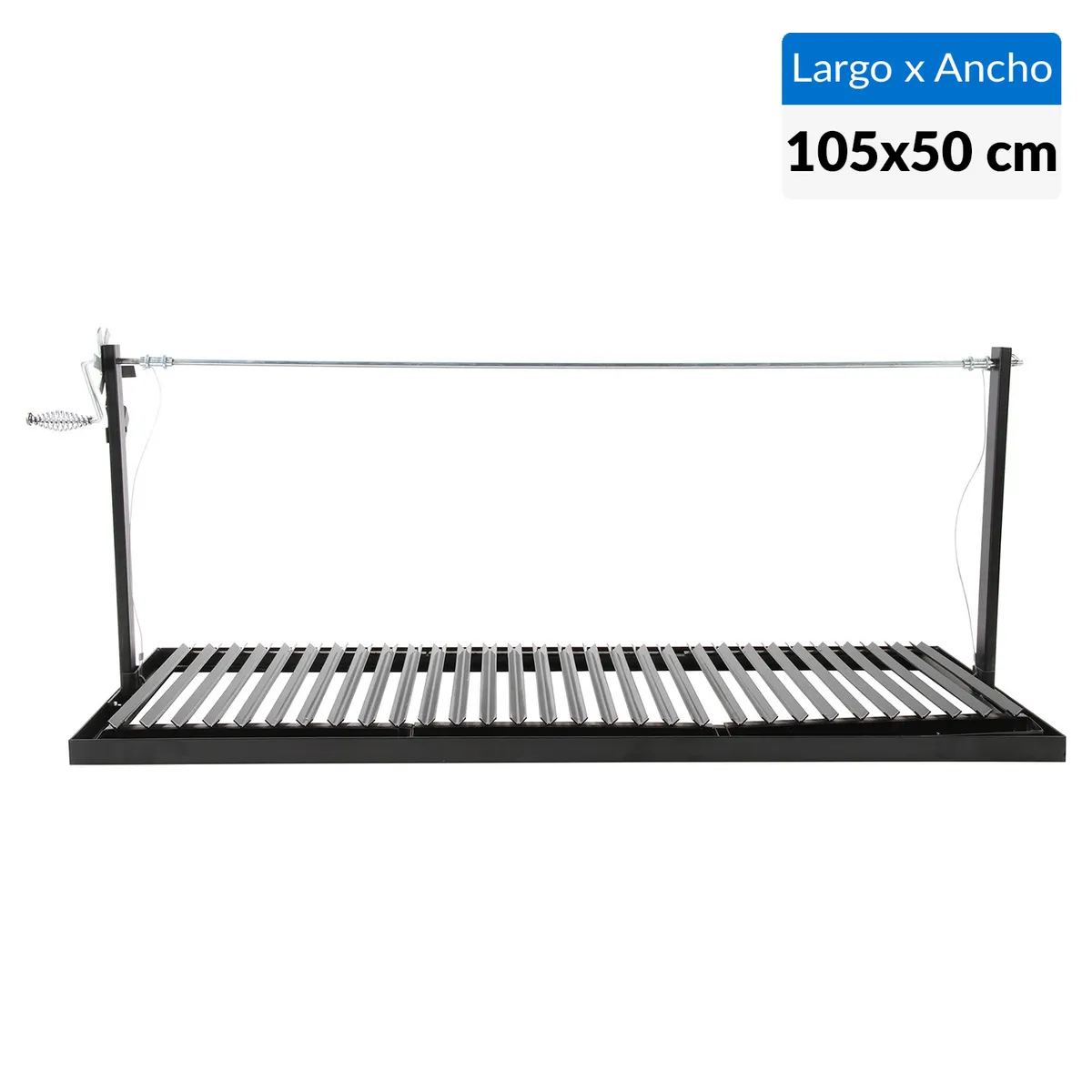 MR BEEF - Parrilla a Carbón de Sobreponer Metal