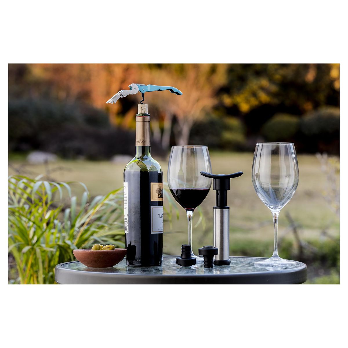 JUST HOME COLLECTION - Sacacorchos Dos Tiempos Just Home Collection Cuchillas Movibles