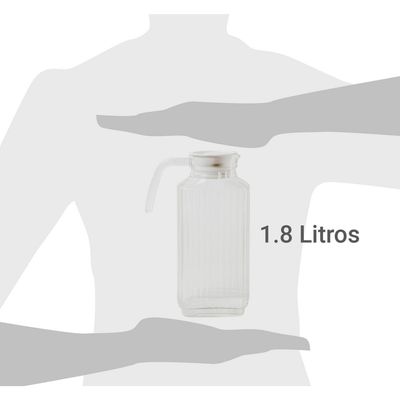 Imagen 2 del producto Jarro vidrio 1,8 l Transparente