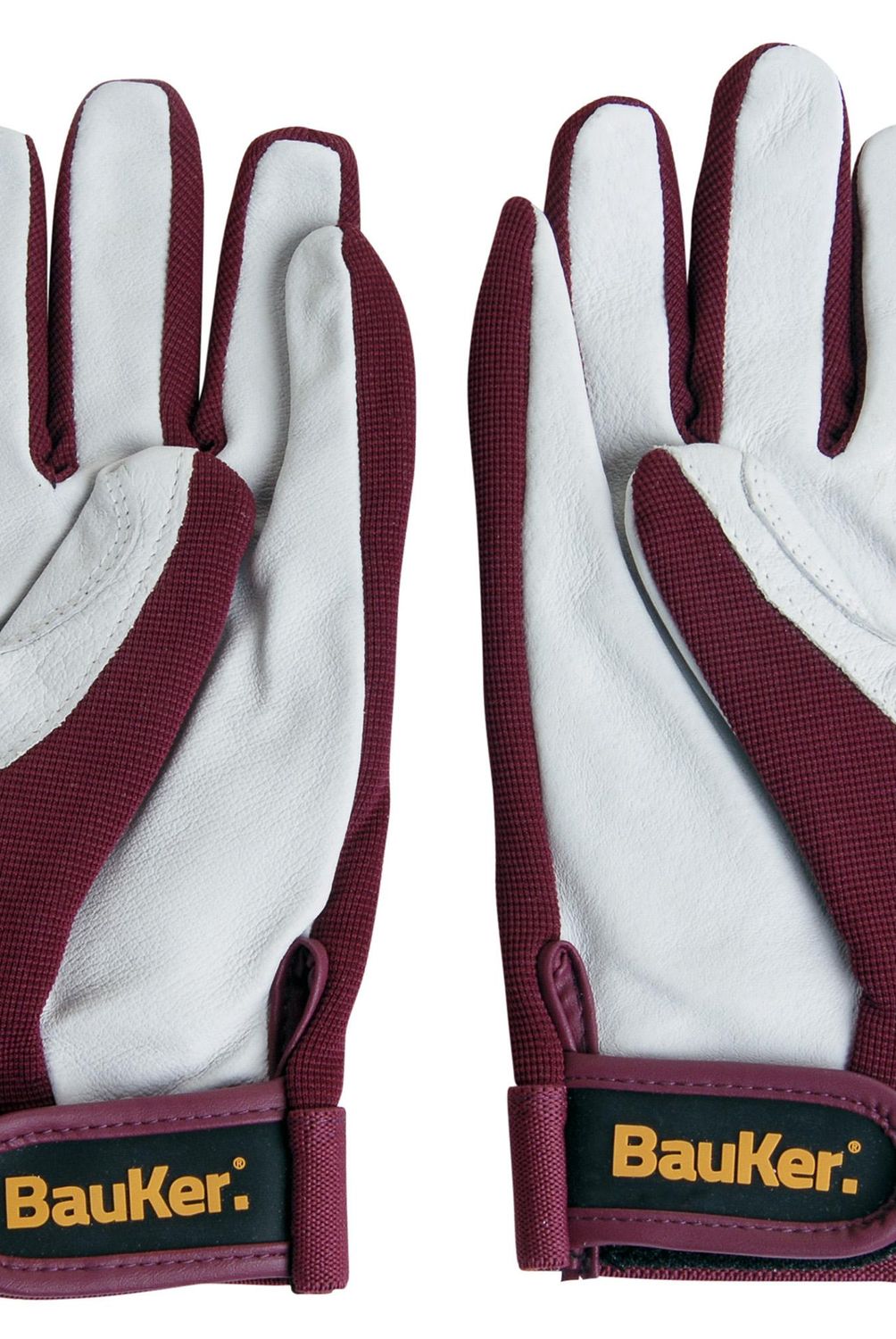 REDLINE - Guante cuero supervisor, femme executive morado blanco
