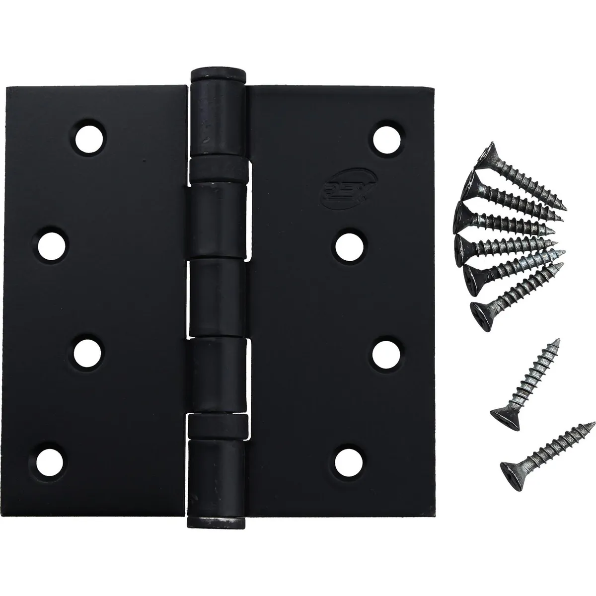 REY - Bisagra con rodamiento 11x11 cm negro