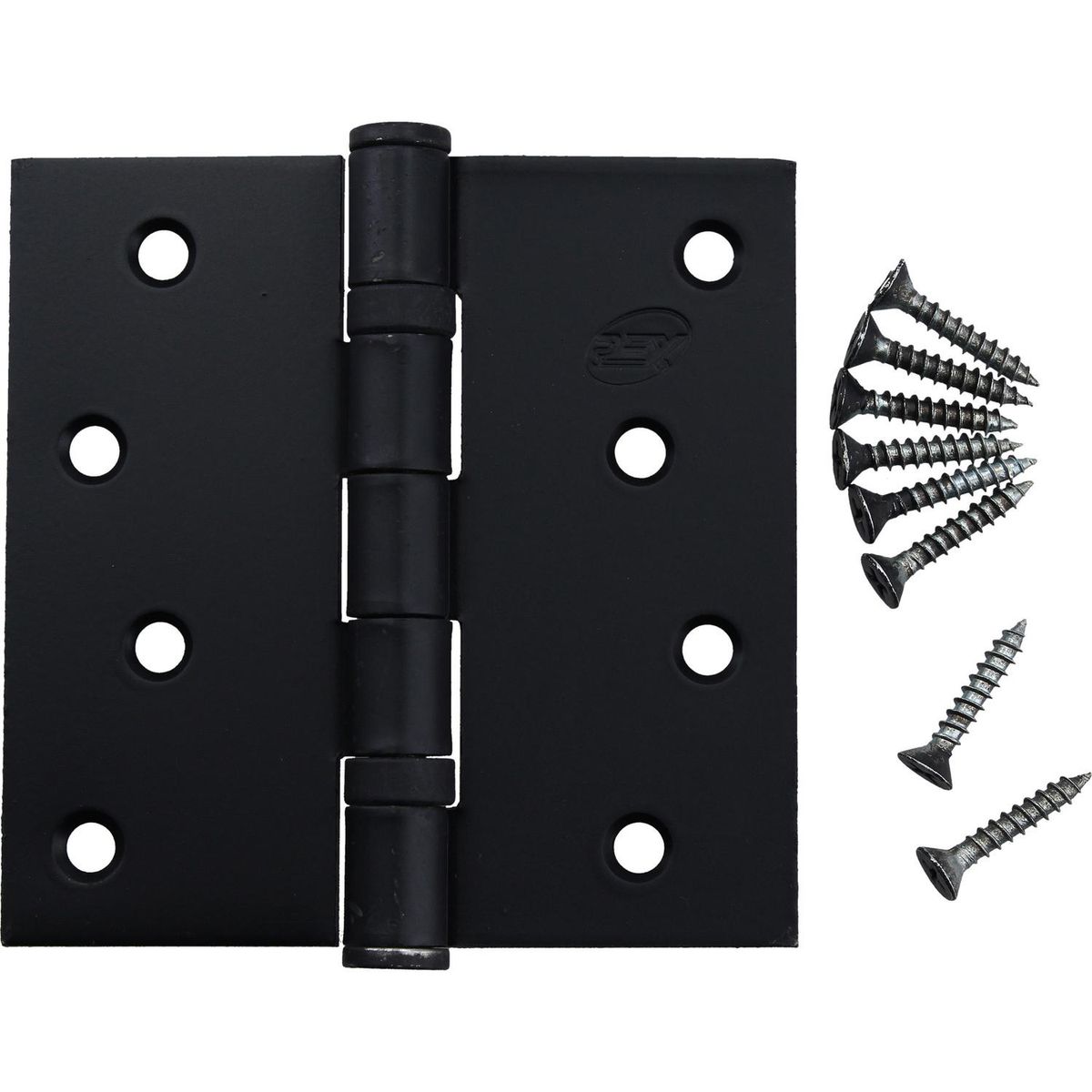 REY - Bisagra con rodamiento 11x11 cm negro