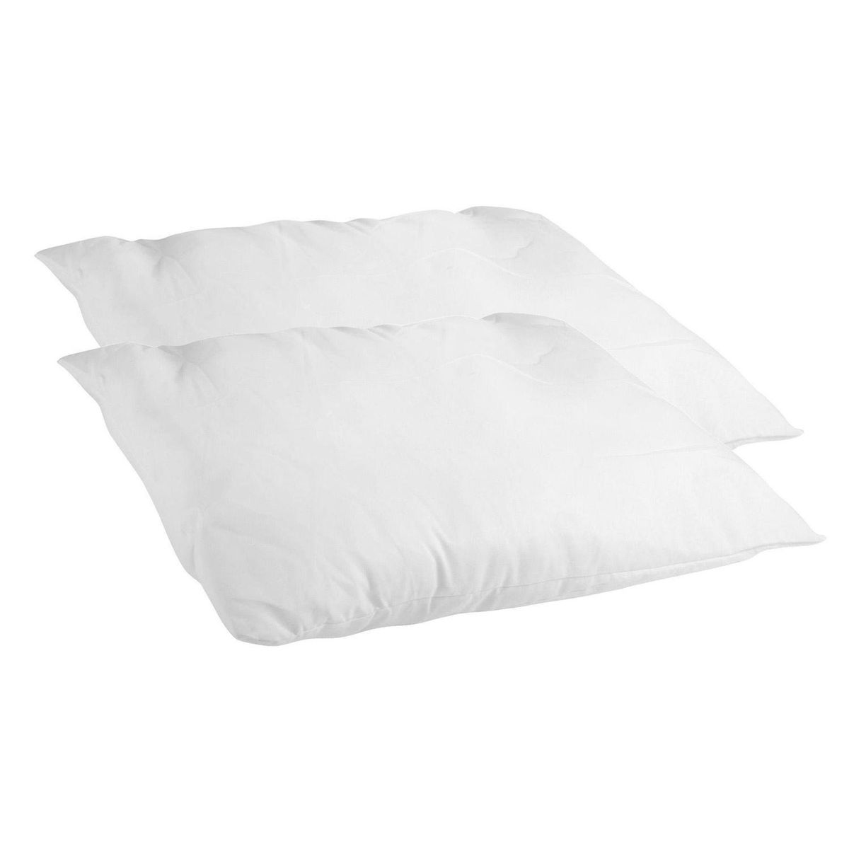 CASA BONITA - Pack de 2 Almohadas de Fibra sintética para Dormir 45x65 cm