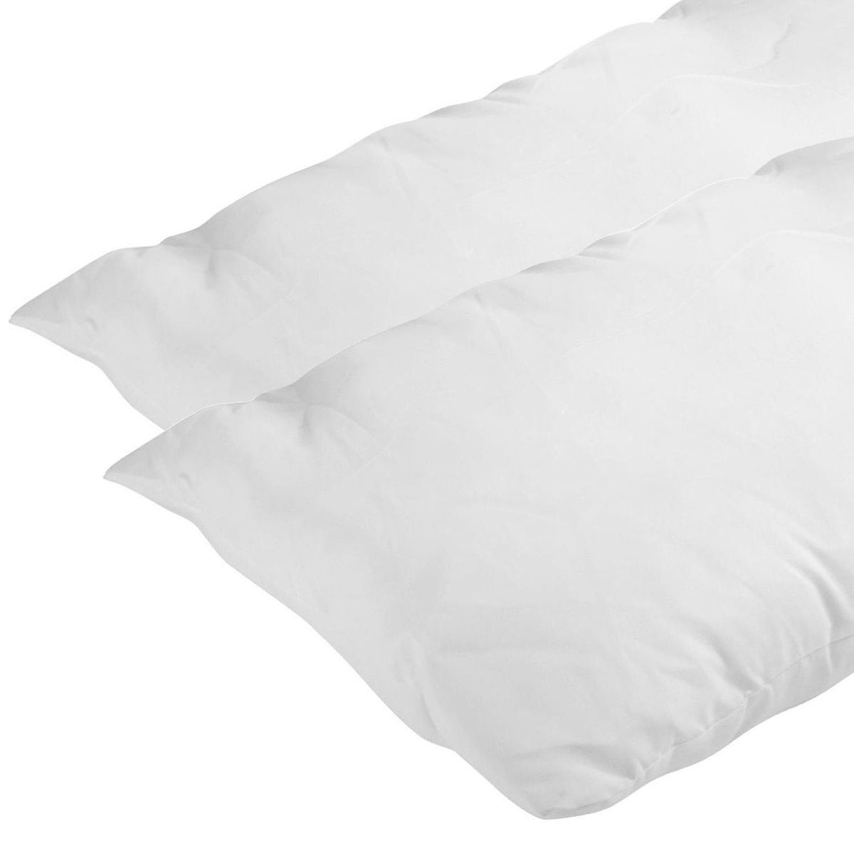 CASA BONITA - Pack de 2 Almohadas de Fibra sintética para Dormir 45x65 cm