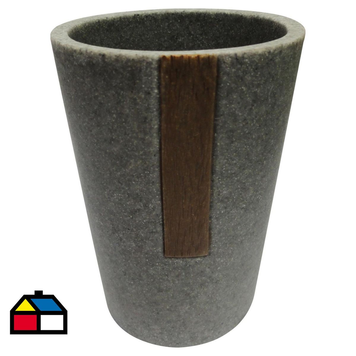 DECO EXPRESS - Vaso para baño gris