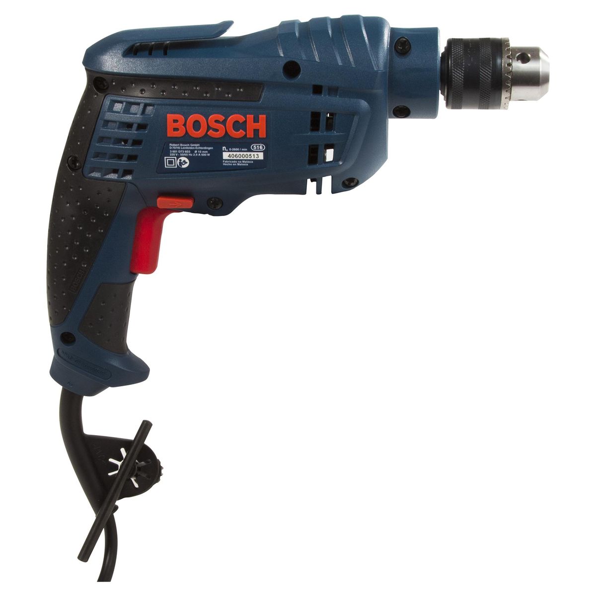 Taladro atornillador eléctrico 10 mm 600W, marca BOSCH - Foto 2