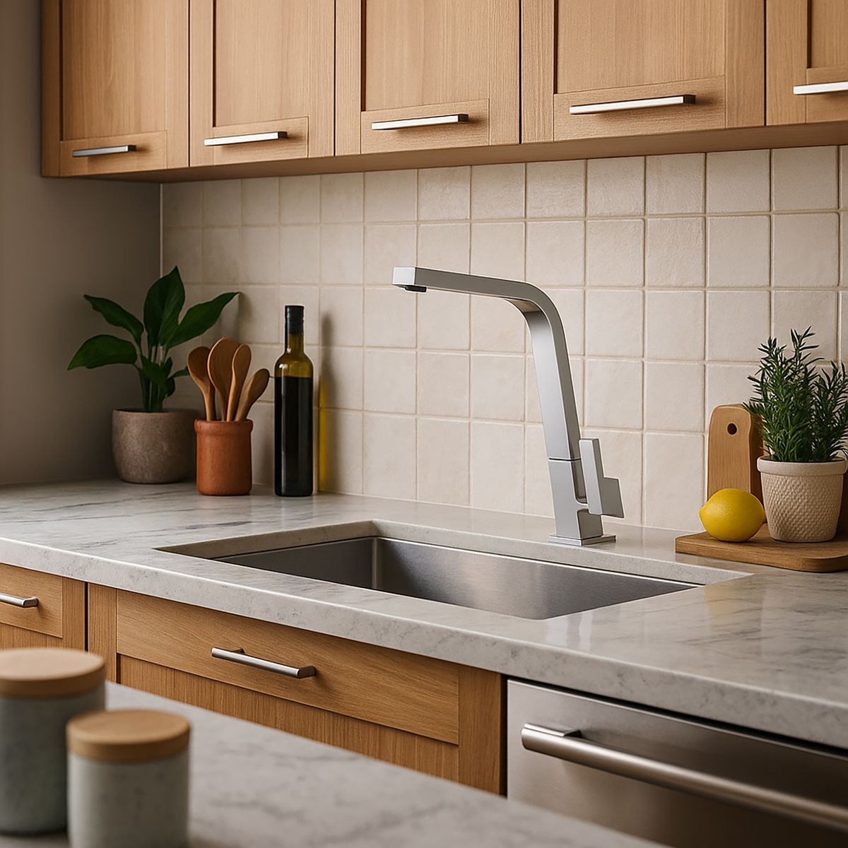 TEKA - Monomando para Lavaplatos Cromo