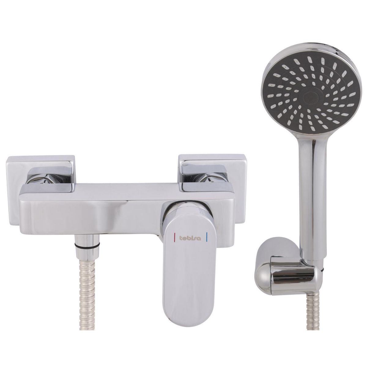 TEBISA - Monomando para Ducha Marina Cromado