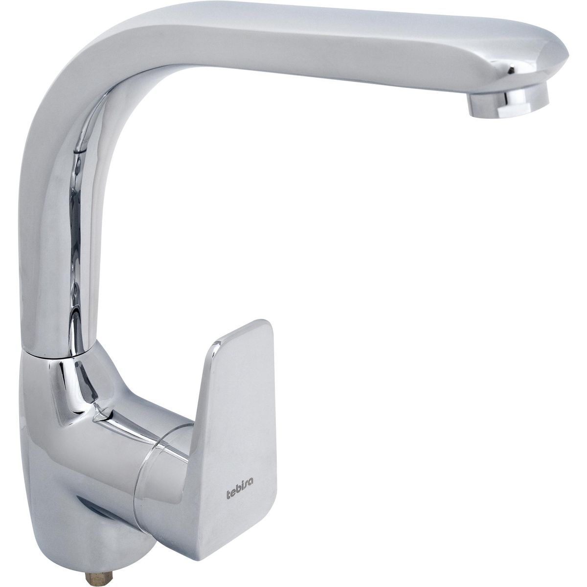 TEBISA - Monomando para Lavaplatos Coral Cromado