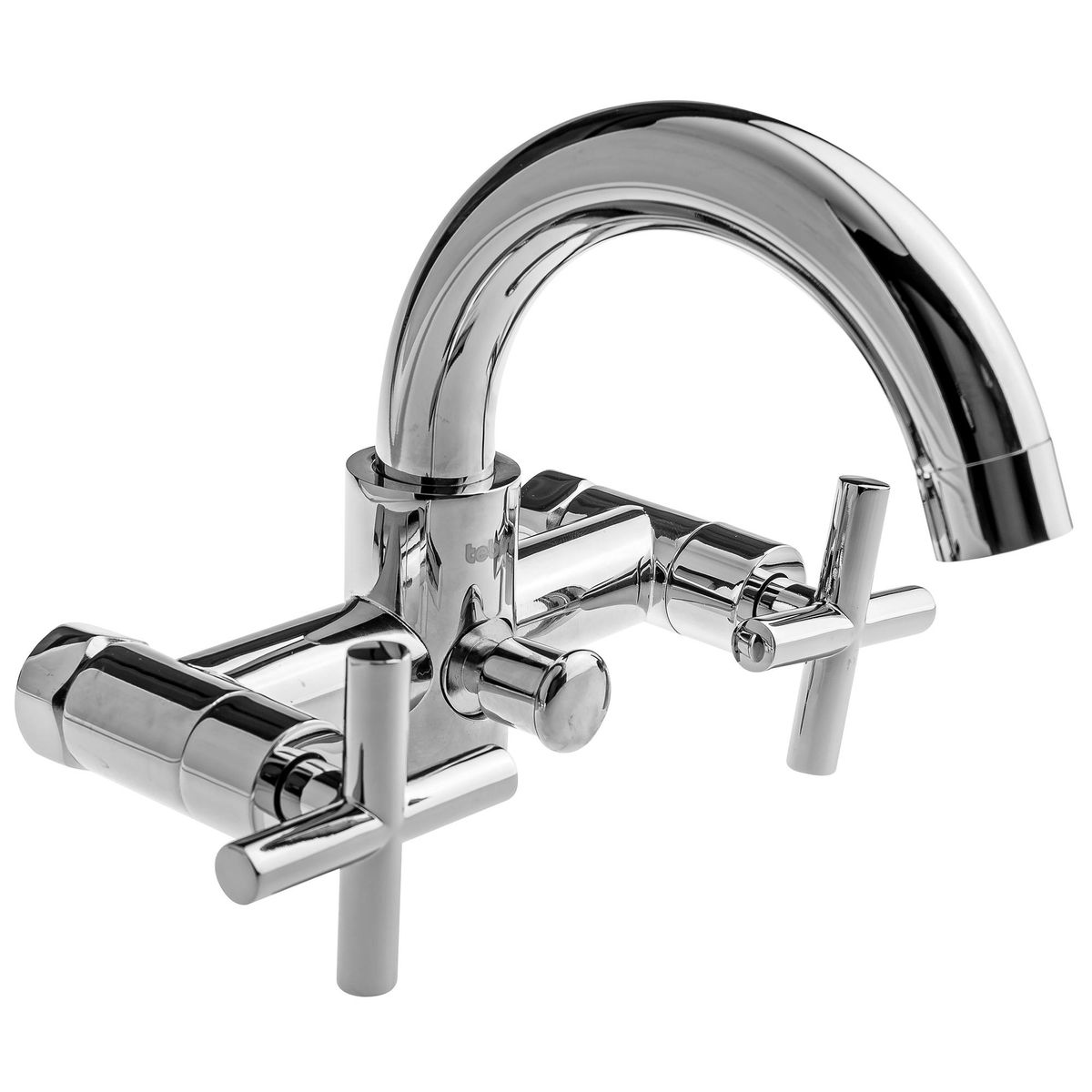 TEBISA - Combinación Tina Ducha Ente Plateado