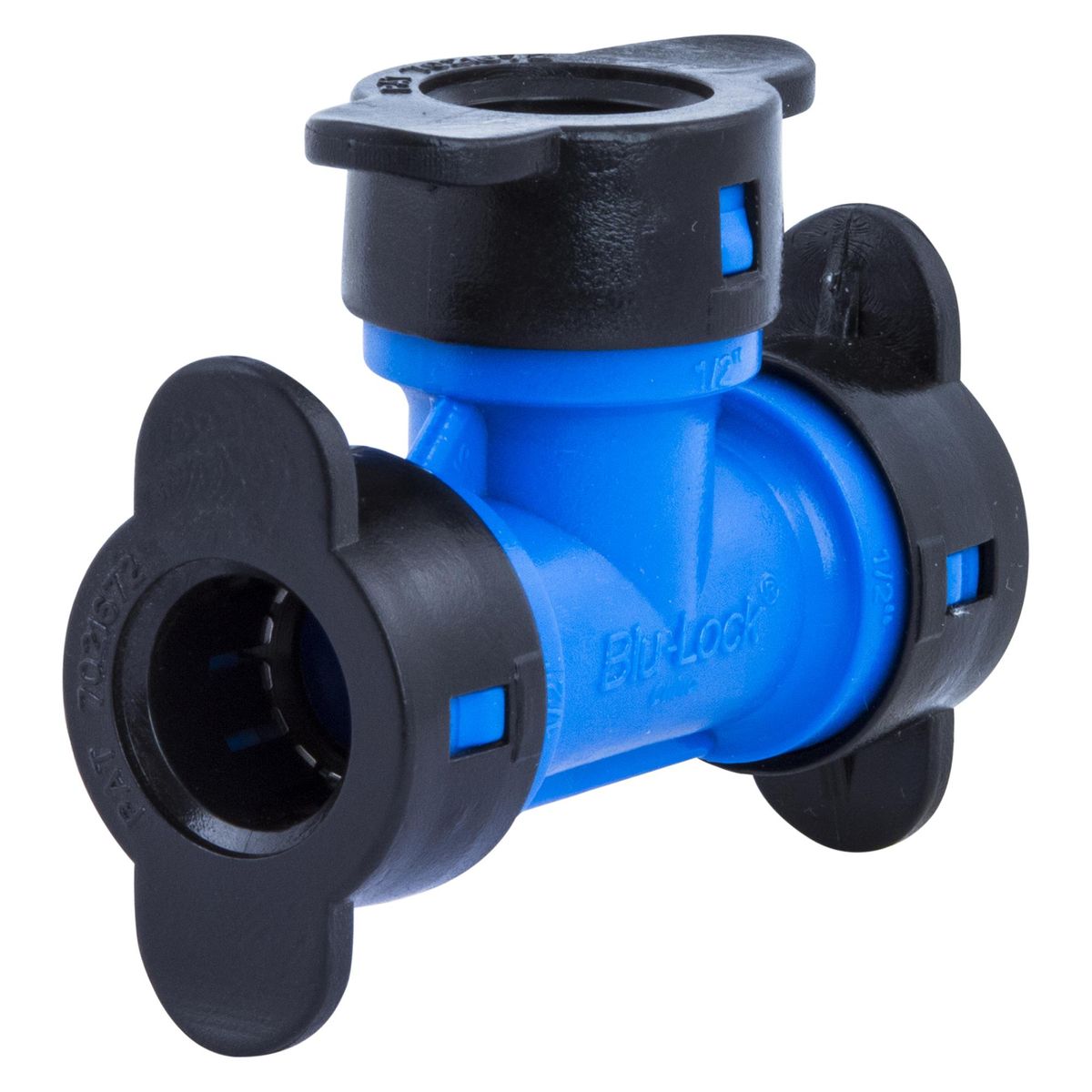 BLU LOCK - Tee plástico 1/2 pulgadas