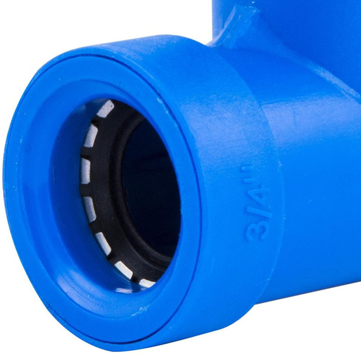 BLU LOCK - Tee plástico 3/4 pulgadas