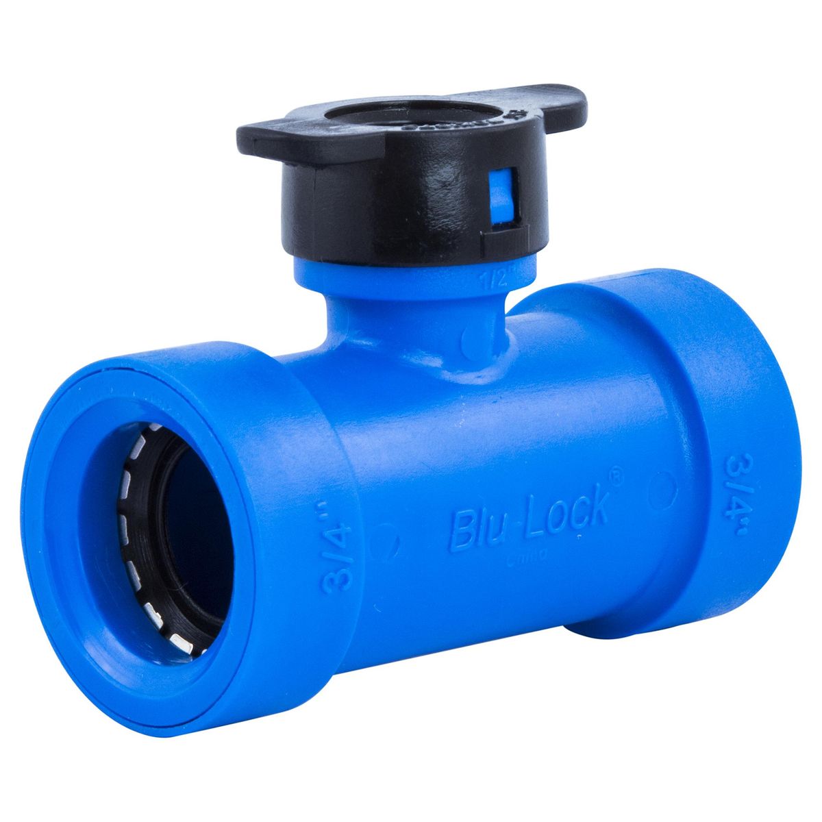 BLU LOCK - Tee plástico 3/4x1/2"