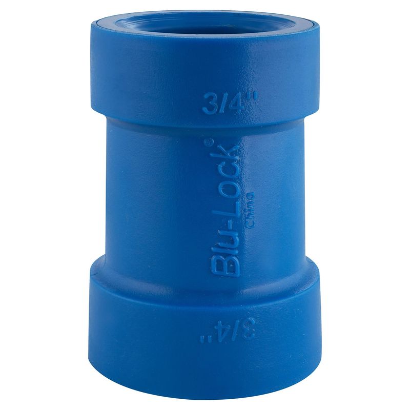 BLU LOCK - Copla plástico 3/4 pulgadas