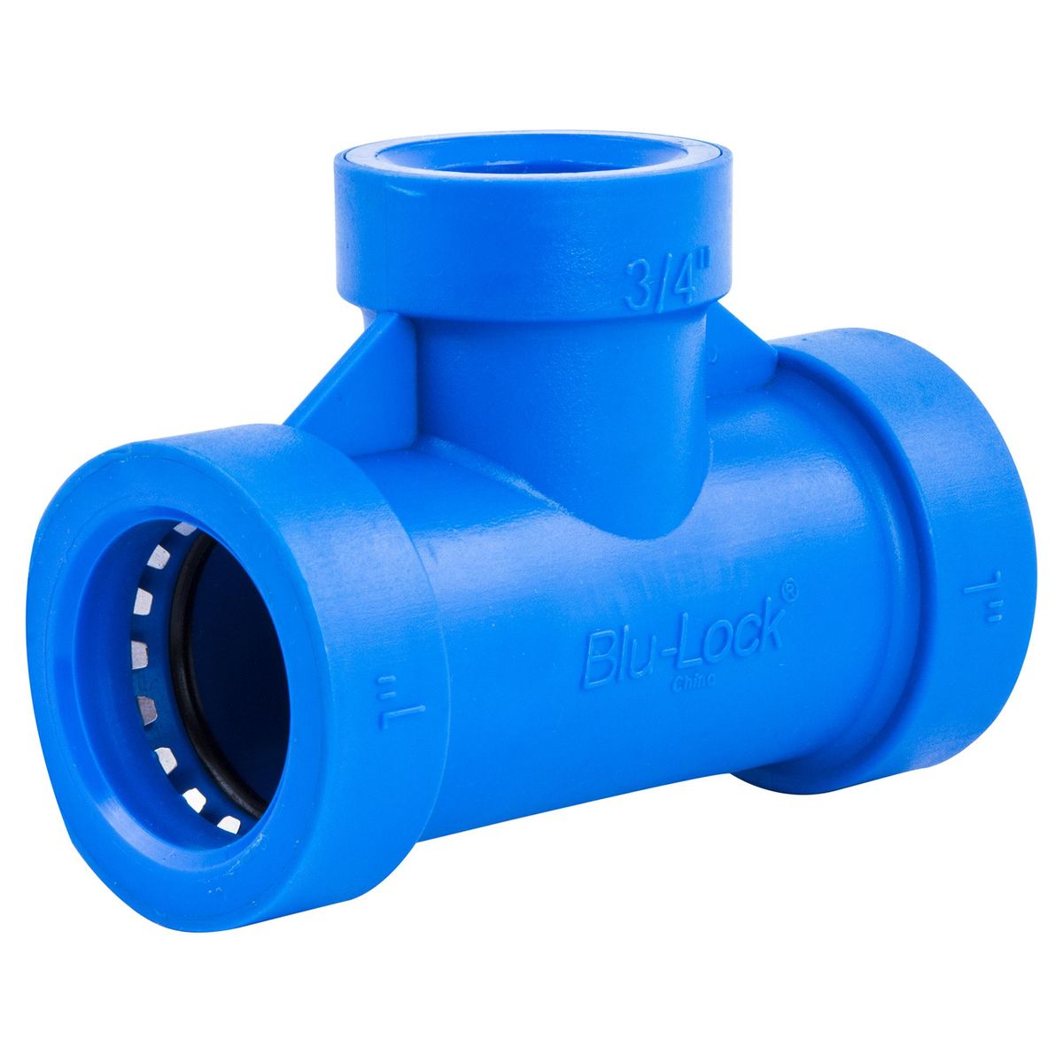 BLU LOCK - Tee plástico 1 pulgadas