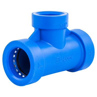 Tee plstico 1x1x3/4